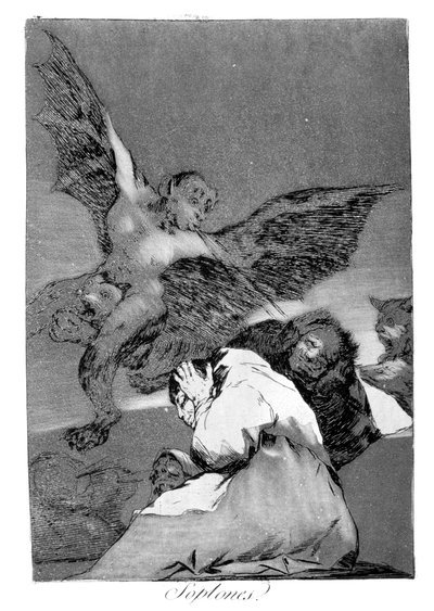 Slug det, hund, 1799 af Francisco de Goya