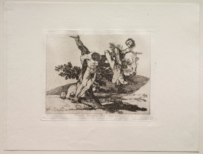 The Horrors of War: En heroisk bedrift! Med døde mænd! af Francisco de Goya