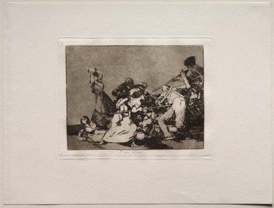 Krigens rædsler: Og de er som vilde dyr. af Francisco de Goya