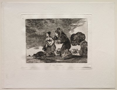 The Horrors of War: And This Too. af Francisco de Goya