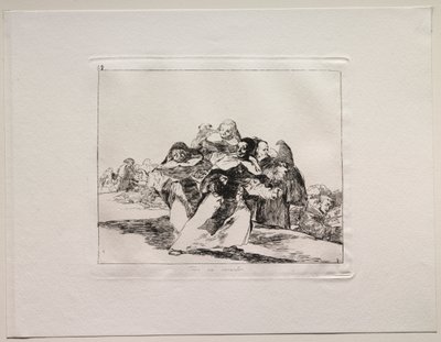 The Horrors of War: Everything is Topsy-Turvy af Francisco de Goya