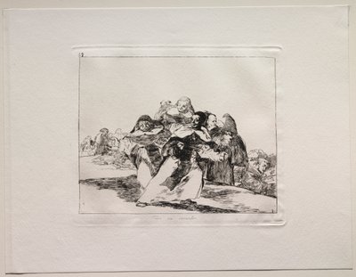 The Horrors of War: Everything is Topsy-Turvy. af Francisco de Goya