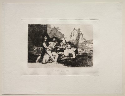 Krigens rædsler: Få dem godt og videre til det næste af Francisco de Goya
