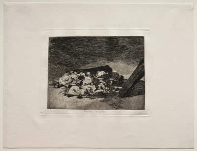 The Horrors of War: Harvest of the Dead af Francisco de Goya