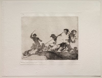 Krigens rædsler: Han fortjente det af Francisco de Goya