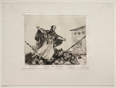 The Horrors of War: May the Cord Break. af Francisco de Goya
