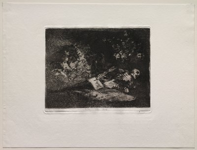 Krigens rædsler: Intet. Begivenheden vil fortælle af Francisco de Goya