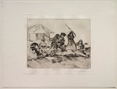 The Horrors of War: Rabble af Francisco de Goya