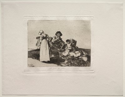 The Horrors of War: The Worst is to Beg. af Francisco de Goya