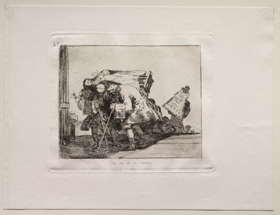 Krigens rædsler: Dette er ikke mindre. af Francisco de Goya