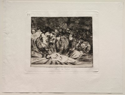 Krigens rædsler: Sandheden er død af Francisco de Goya