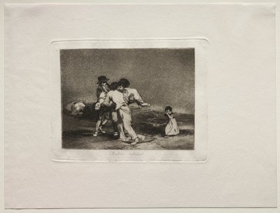 The Horrors of War: Unhappy Mother af Francisco de Goya