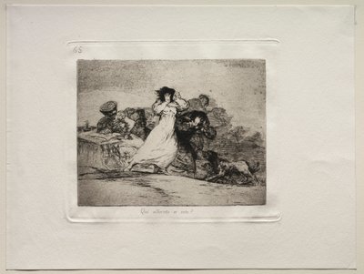 The Horrors of War: Hvad er det her Hubbub? af Francisco de Goya