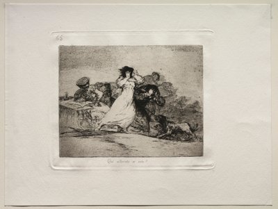The Horrors of War: Hvad er det her Hubbub. af Francisco de Goya