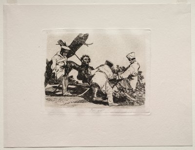 Krigens rædsler: Hvorfor. af Francisco de Goya