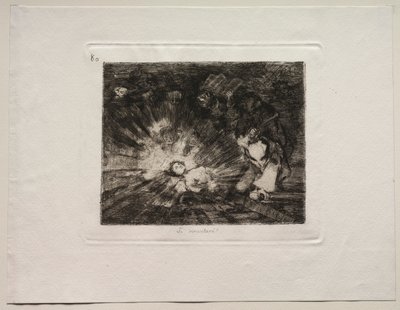 The Horrors of War: Will She Rise Again. af Francisco de Goya