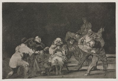 Ordsprogene: Loyalitet, 1864. af Francisco de Goya