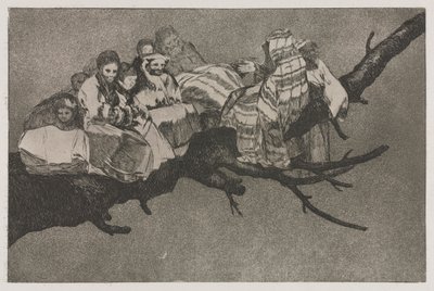 Ordsprogene: Latterlig dårskab af Francisco de Goya