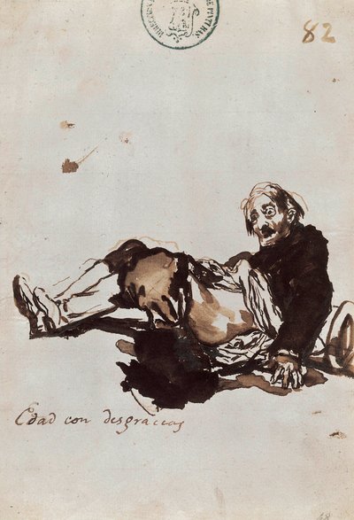 Ulykkens tidsalder af Francisco de Goya