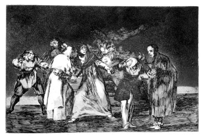 Formaningerne, 1819-1823 af Francisco de Goya