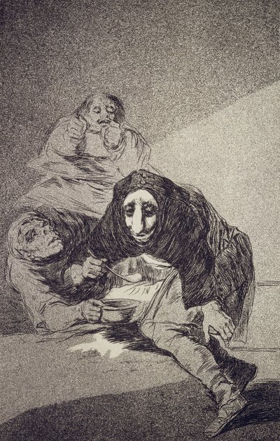 Den skammelige Capricho No 54 af Francisco de Goya