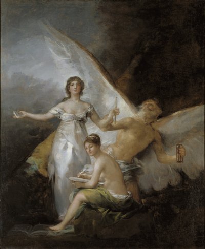Sandhed, tid og historie, 1804-08 af Francisco de Goya