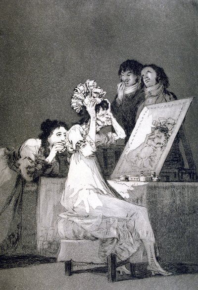 Indtil døden 1799 af Francisco de Goya
