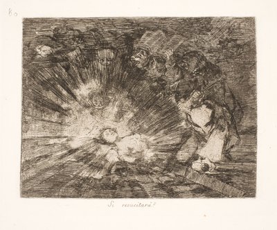 Vil den genopstå? (80) af Francisco de Goya