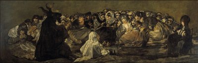 Heksesabbat eller den store ged af Francisco de Goya
