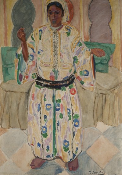 Kvinde bor af Francisco de Iturrino