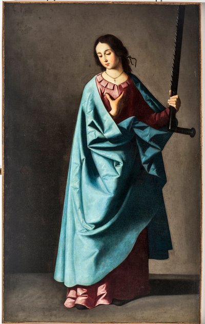 Great Martyr Euphemia (olie på lærred af Francisco de Zurbaran