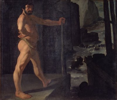 Hercules ændrer forløbet af Alpheus-floden af Francisco de Zurbaran