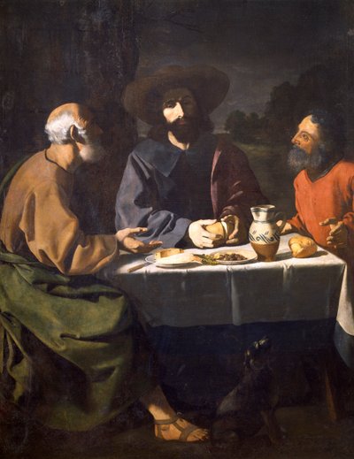 Aftensmad i Emmaus af Francisco de Zurbaran