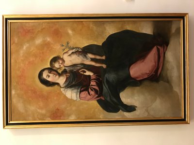 Francisco de Zurbarán - Jomfruen af Rosenkransen af Francisco de Zurbaran