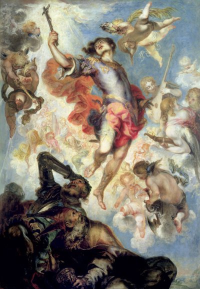 St. Hermengilds triumf, 1654 af Francisco the Younger Herrera