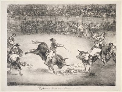 Den berømte amerikanske Mariano Ceballos af Francisco de Goya