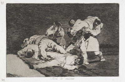 Det samme fra serien Disasters of War af Francisco de Goya