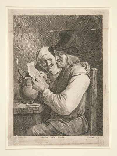 Par læser et brev af Franciscus van der Steen