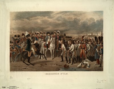 Kapitulationen af Ulm af Francisque Martin François Grenier de Saint Martin