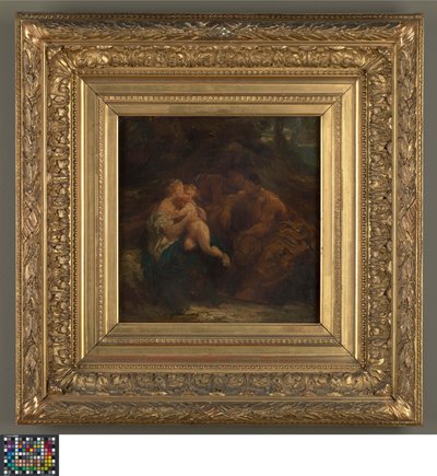 Den hellige familie af Francisque Millet