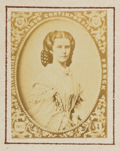 Kejserinde Elisabeth af Østrig af Franck (François Marie Louis Alexandre Gobinet de Villecholles)