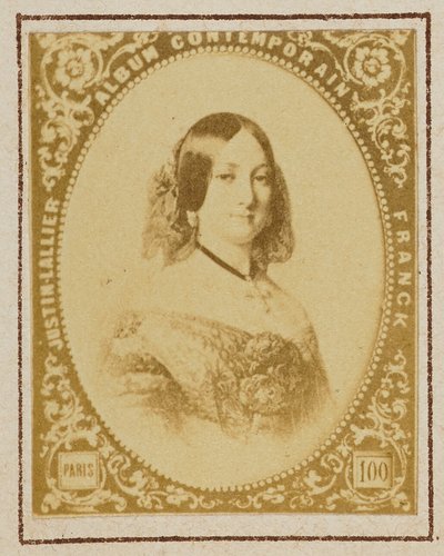 Infanta María Luisa Fernanda af Spanien, hertuginde af Montpensier af Franck (François Marie Louis Alexandre Gobinet de Villecholles)