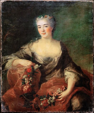 Mme Marie Pelissier, operasangerinde ... af Francois-Hubert Drouais