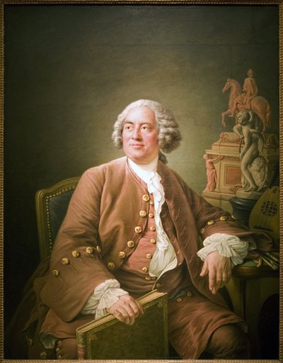 Portræt af Edme Bouchardon (1698-1762), fransk billedhugger, Oliemaleri på lærred af Francois Hubert Drouais (1727-1775). Fotografi, KIM Youngtae, Paris, Musee Carnavalet. af Francois Hubert Drouais