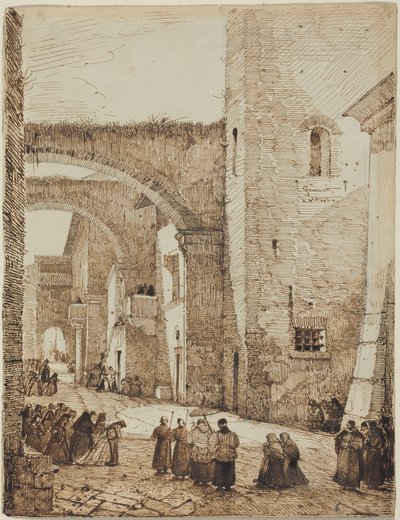  af Francois-Marius Granet
