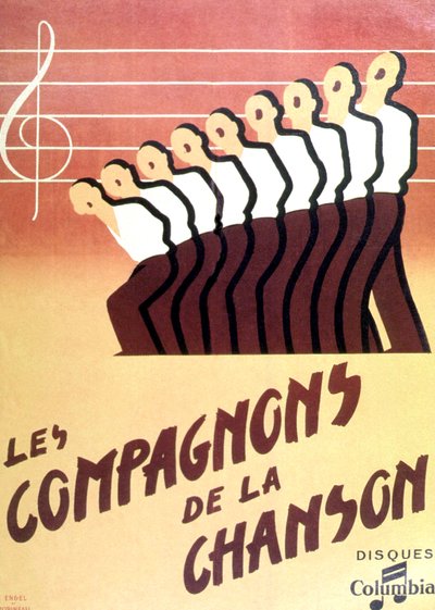 "Les Compagnons de la chanson af Francois emile Popineau