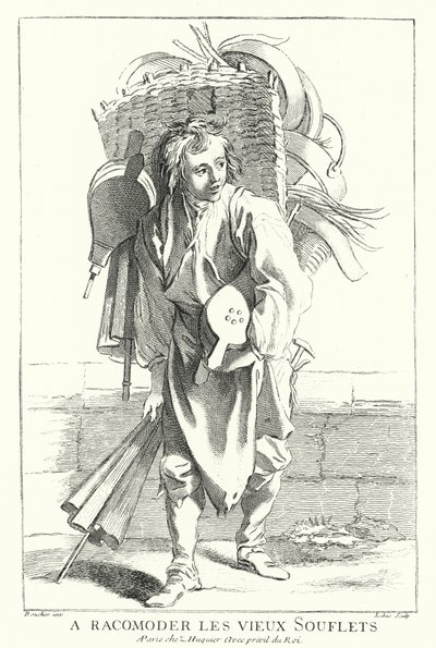 Bælgebælge (gravering) af Francois (after) Boucher