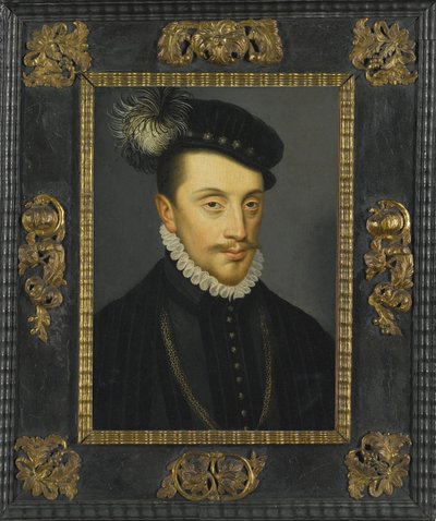 Charles III af Lorraine - Portræt af Charles III (1543-1608), hertug af Lorraine af Clouet, Francois af Francois (school of) Clouet