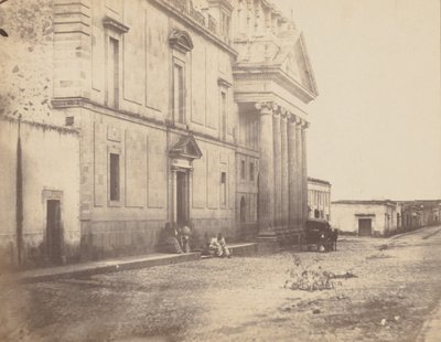 [kloster i La Cruz], 1867. af Francois Aubert
