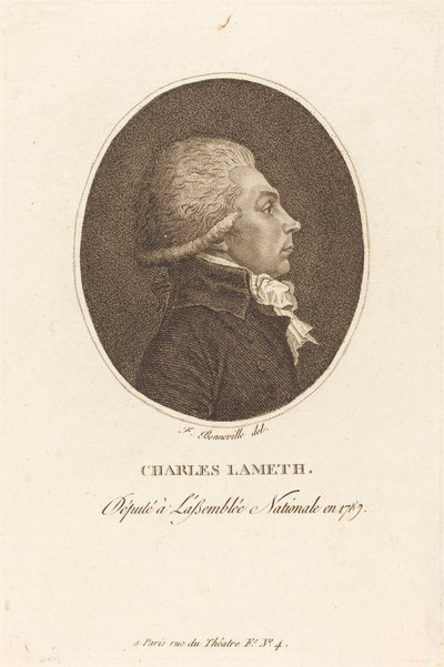 Charles Lameth af Francois Bonneville
